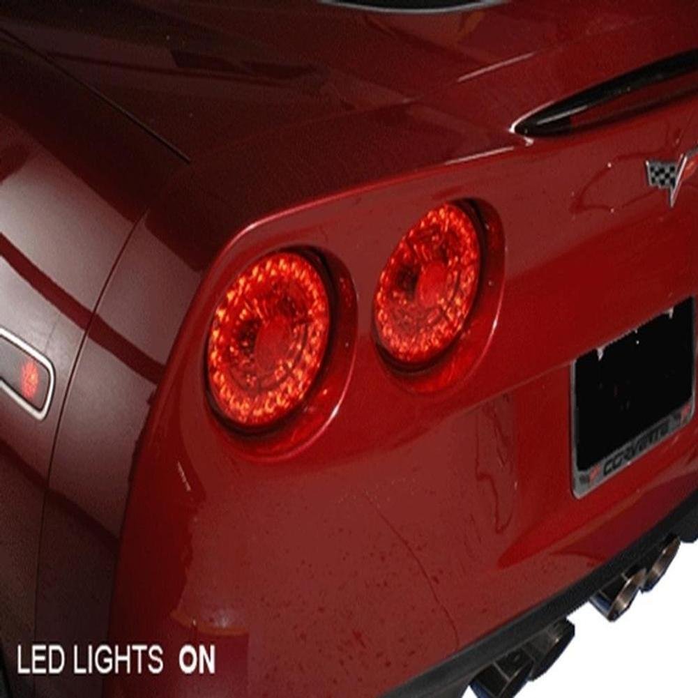 Corvette LED Taillights/Red : 2005-2013 C6, Z06, ZR1, Grand Sport