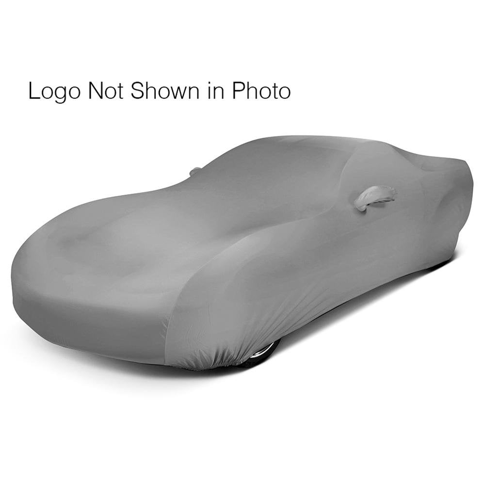 Corvette Car Cover Coverking® - Satin Stretch™ Indoor - Fits Z06 w/Splitter Side Skirts - Grey : 2006-2013 Z06