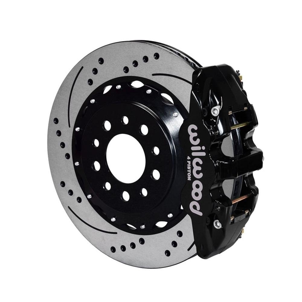 Corvette Wilwood AERO4 Big Brake Rear Kit for OE Parking Brake : C7 Stingray