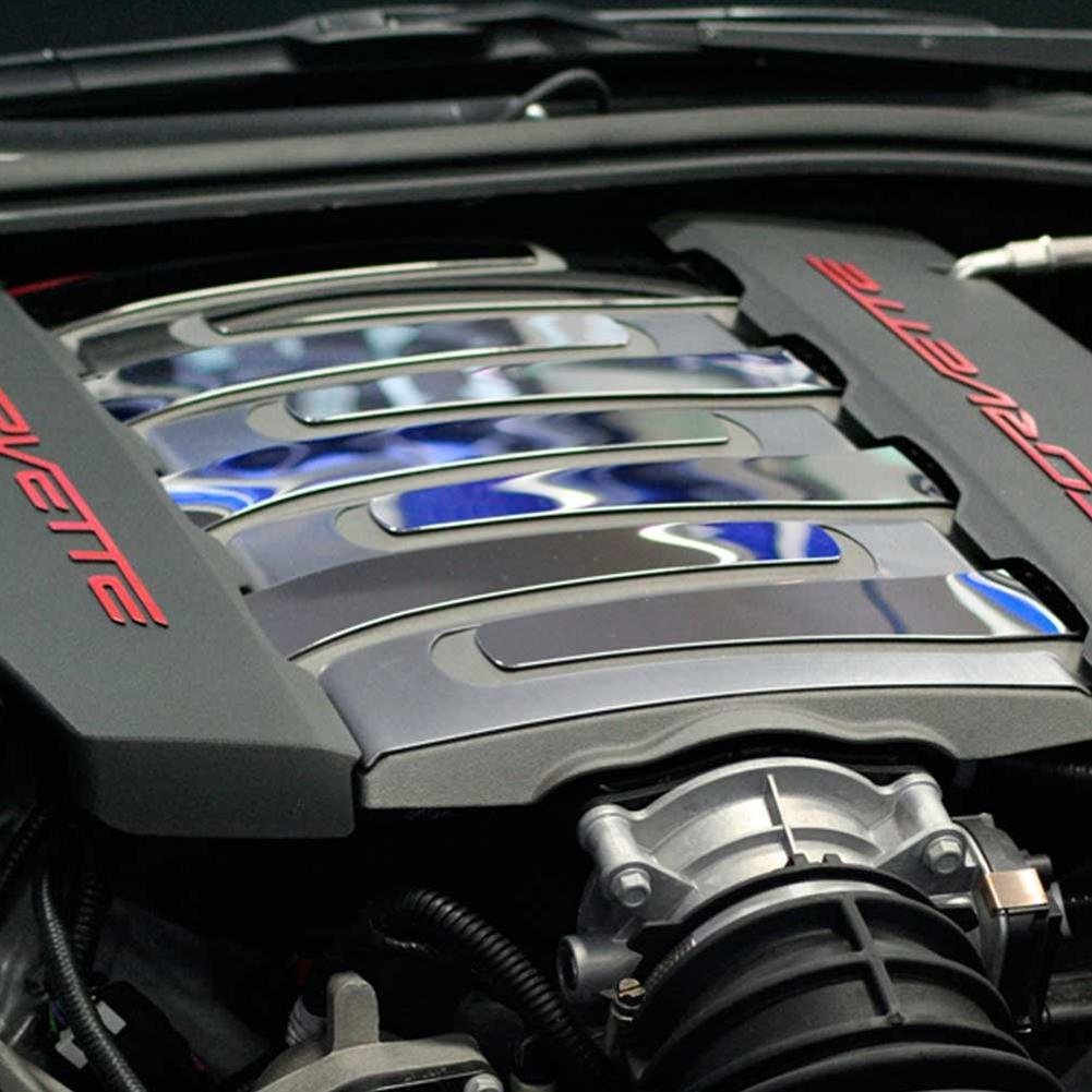 Corvette Plenum Cover 9 Pc. Polished : C7 Stingray, Z51, Grand Sport