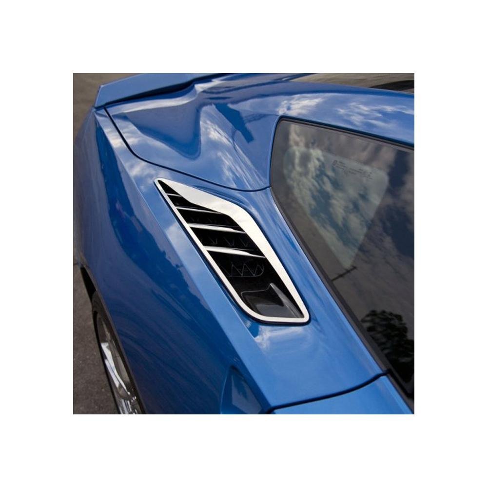 Corvette Rear Quarter Vent Set 10Pc Polished : C7 Stingray, Z51