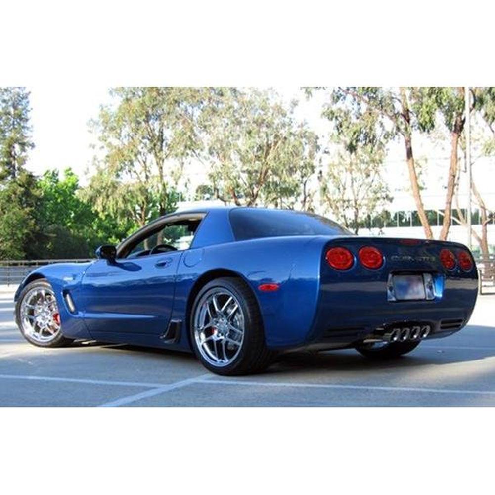 2004 C5Z06 Style Corvette Wheels (Set) : Chrome 1997-2004 C5 & Z06