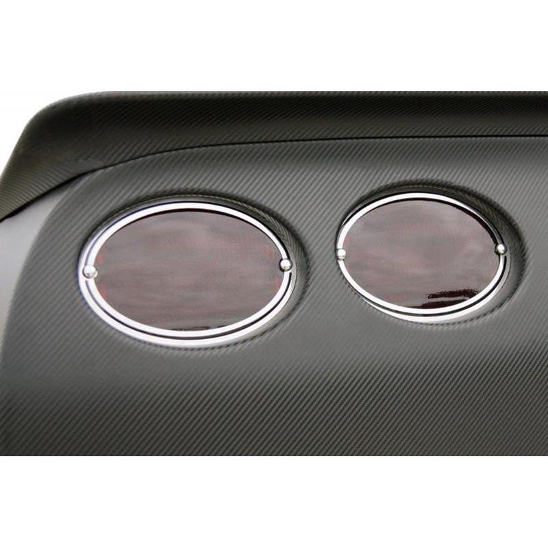 Corvette Taillight Trim Ring 4Pc Set : 1997-2004 C5 & Z06