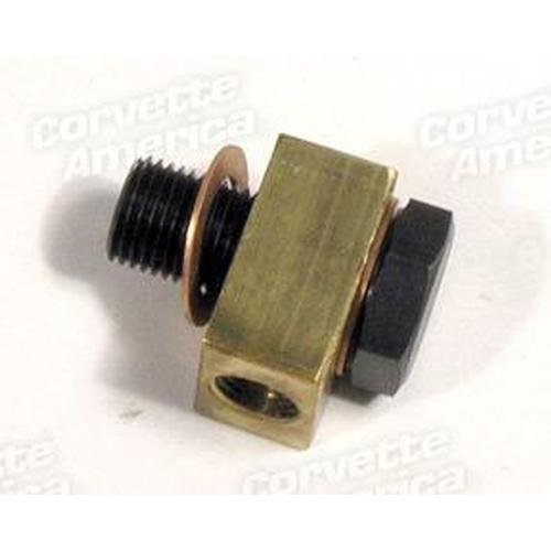Corvette Master Cylinder Connector Block Kit.: 1953-1962