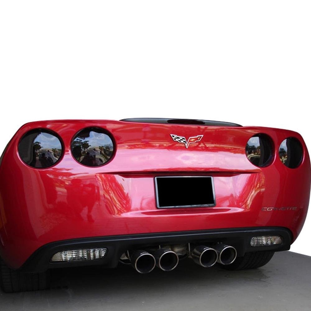 Corvette Blackout Kit - Molded Acrylic Rear Taillights : 2005-2013 C6, Z06, ZR1, Grand Sport