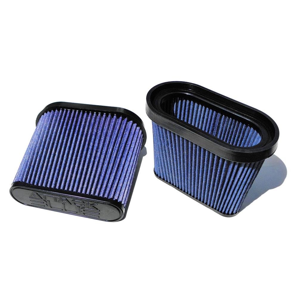 Corvette Attack Blue Dry Nano High Flow Filter - Blem : C7 Stingray, Z51, Z06, Grand Sport