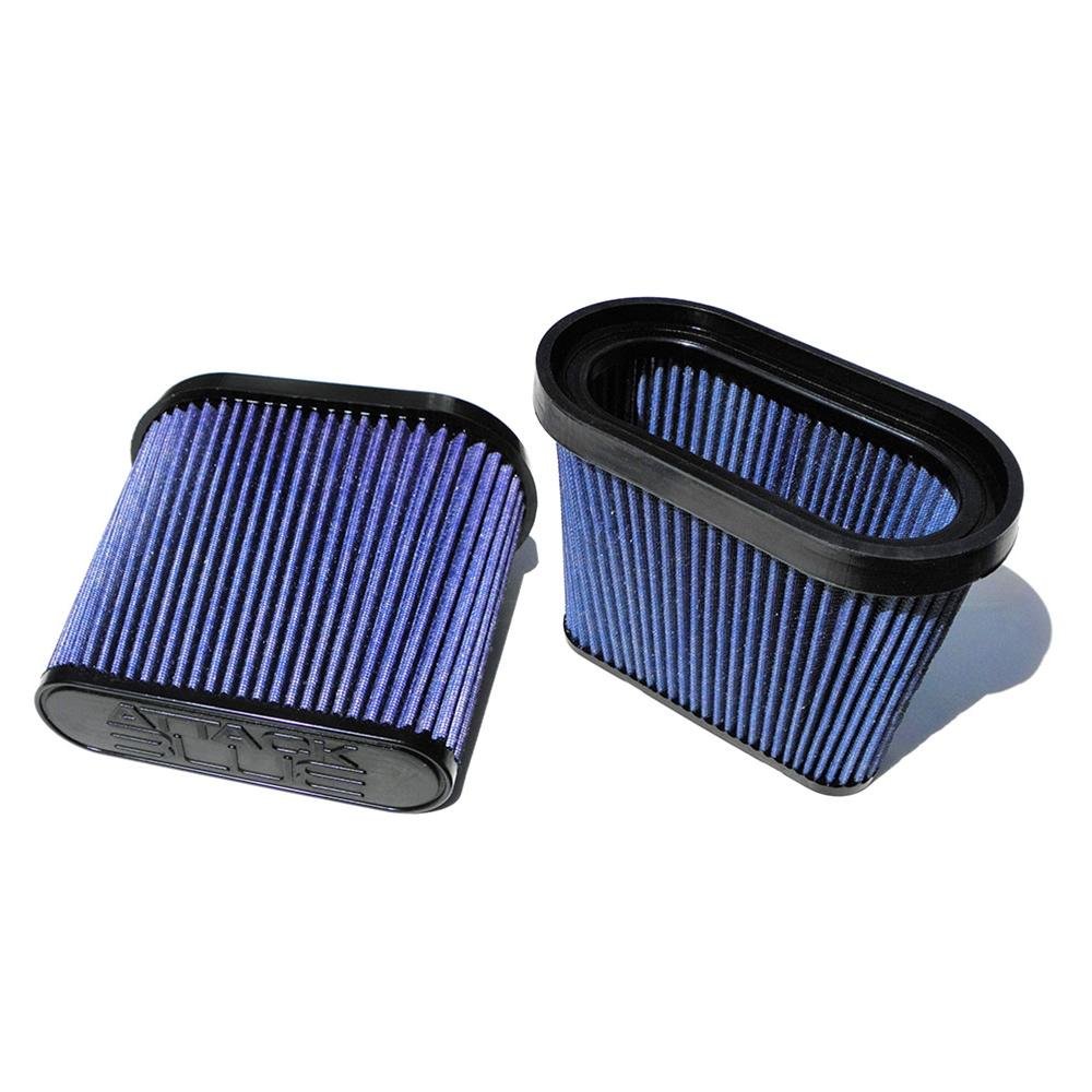 Corvette Attack Blue Dry Nano High Flow Filter : C7 Stingray, Z51, Z06, Grand Sport