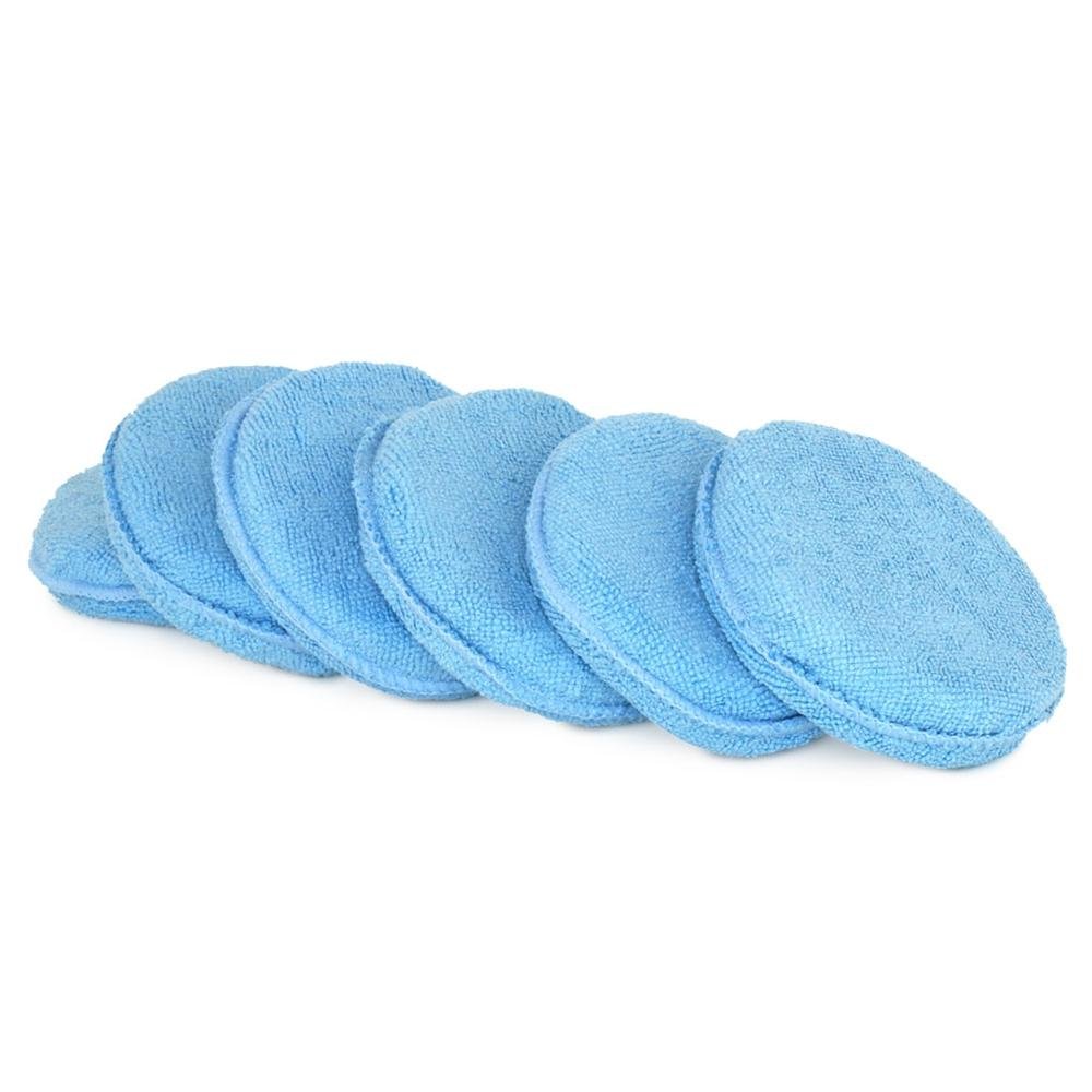 Liquid X Premium Grade Microfiber Applicators 4.5" : Blue