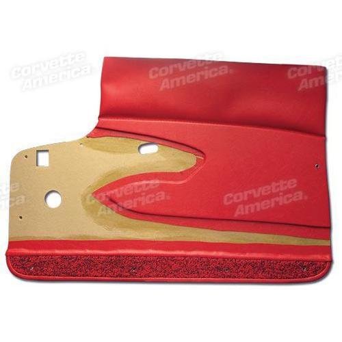 Corvette Door Panels. Red: 1960-1961