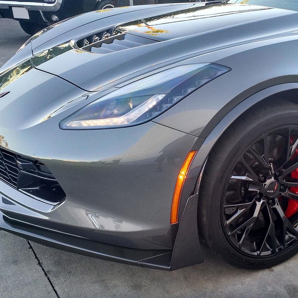 Corvette - Carbon Fiber Canards : C7 Z06