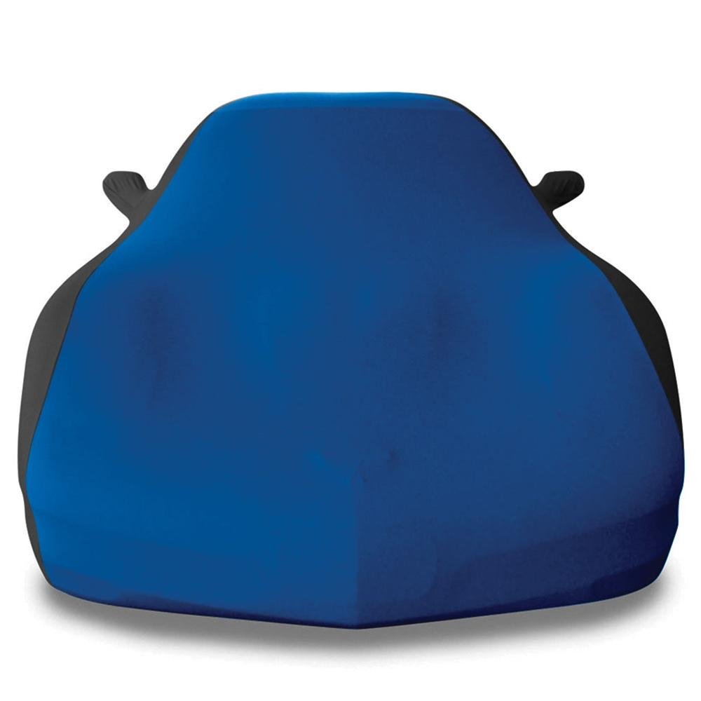 Corvette Ultraguard Stretch Satin Sport Car Cover - Blue/Black - Indoor : 1997-2004 C5, Z06