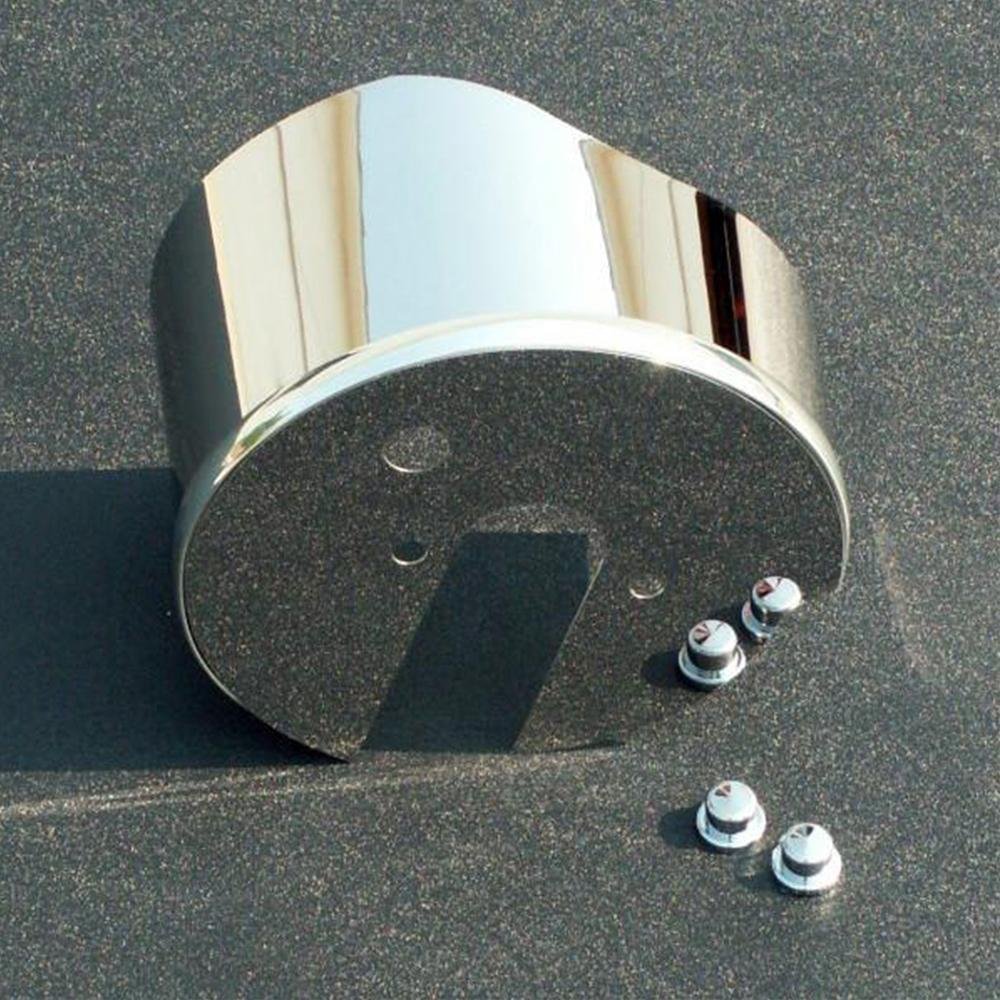 Corvette Brake Booster Cover - Polished Stainless Steel : 2005-2007 C6 (Blem)