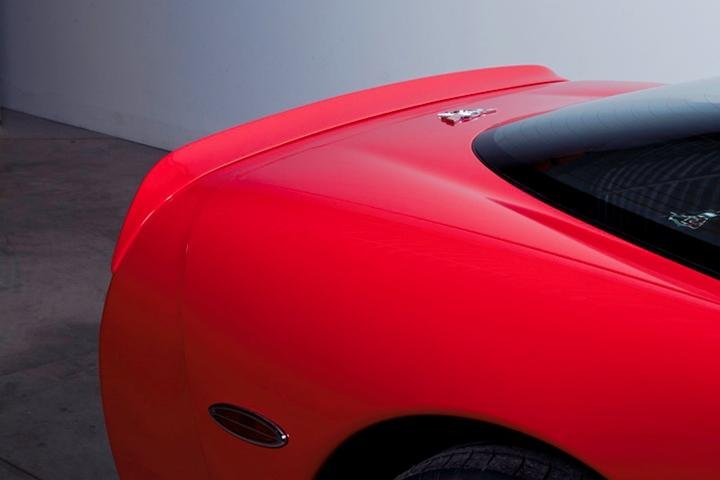Corvette Rear Spoiler - Low Profile Rear Lip : 1997-2004 C5 & Z06