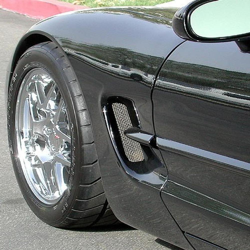 Corvette Side Fender Screen 2 Pc. (Set) : 1997-2004 C5 & Z06