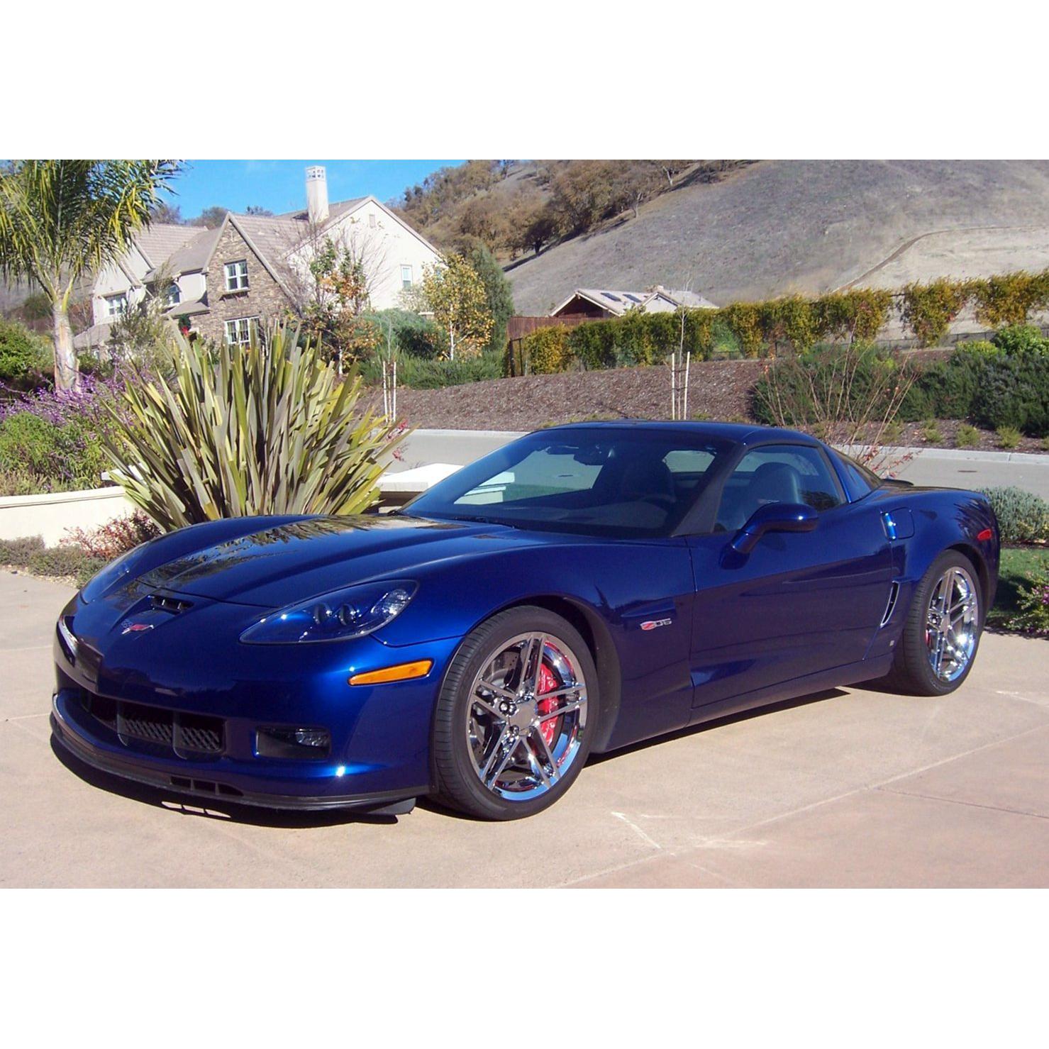Corvette Chrome Wheel Exchange GM (Set) 18x9.5/19x12 : 2006-2008 Z06