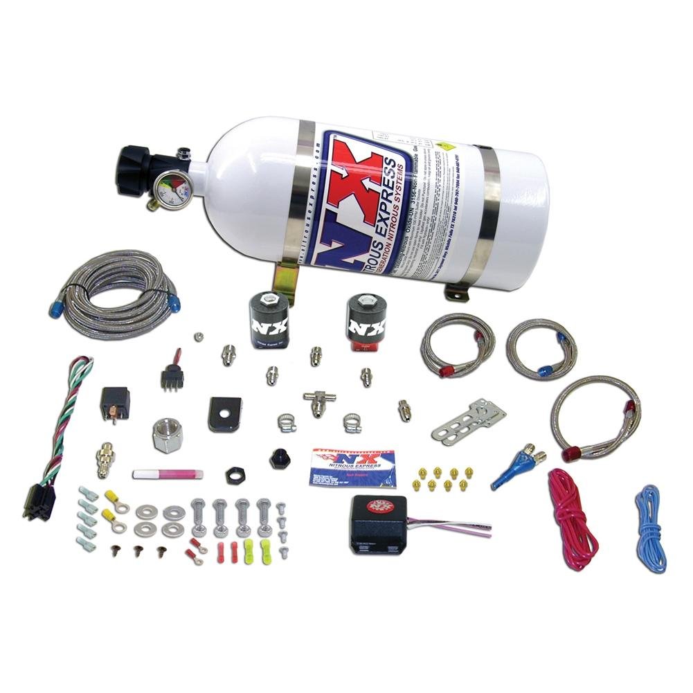 Corvette Nitrous Oxide - NX Fly by Wire Single Nozzle 35-150HP System w/ 10LB. Bottle and TPS Switch : 1997-2013 C5,C6,Z06,ZR1,Grand Sport