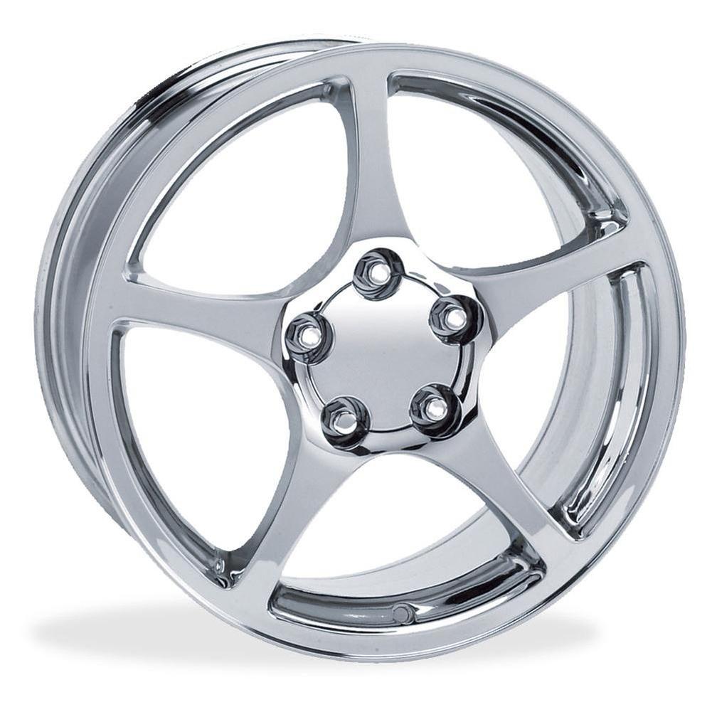 Corvette Wheels - 2000-04 Style Reproduction (Set) : Chrome