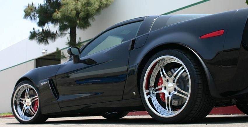 Corvette Custom Wheels - WCC 946 EXT-R Forged Series (Set) : Chrome