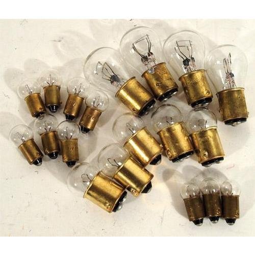 Corvette Light Bulb Kit. 19 Piece: 1955-1957