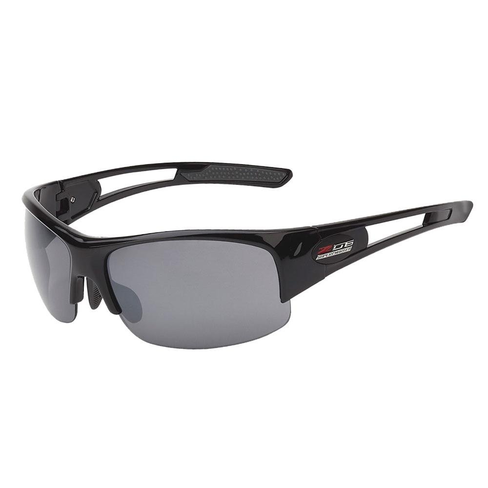 Corvette Rimless Sunglasses - Gloss Black : C7 Z06 Logo