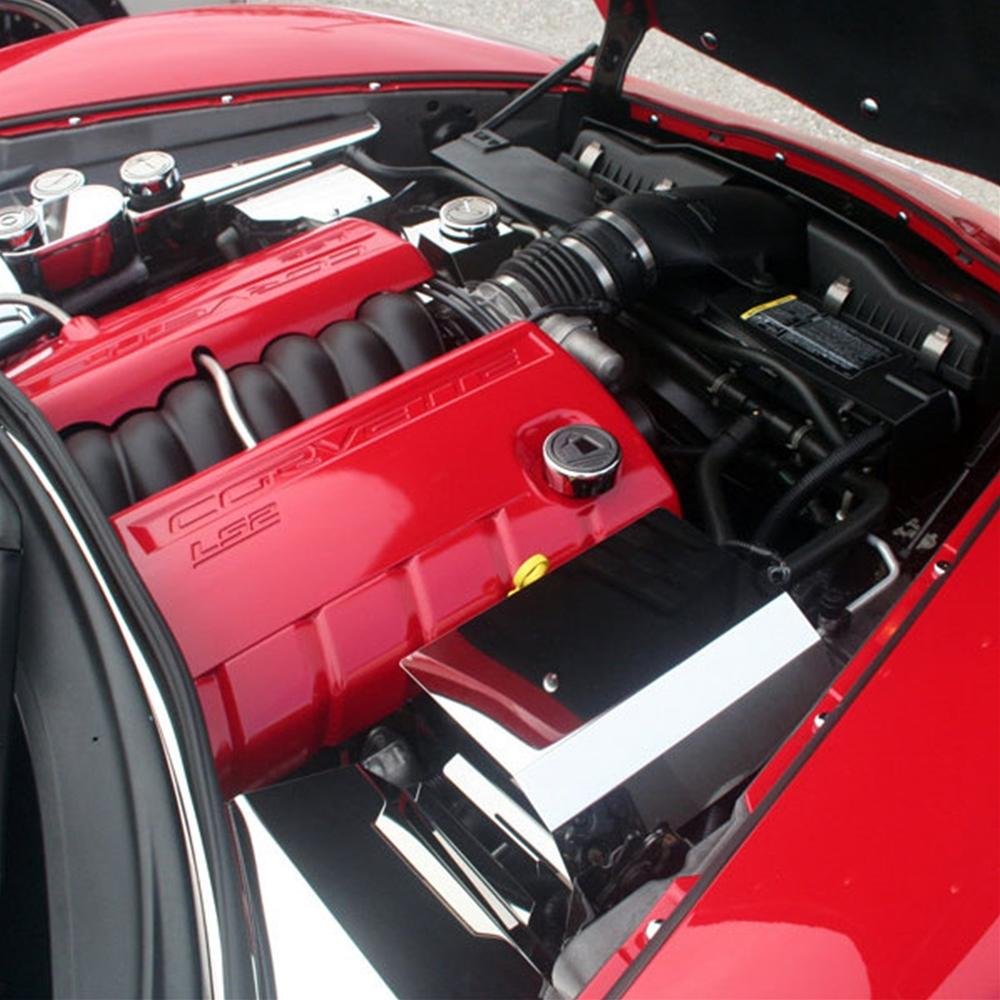 Corvette Screw/Fastener Cover Kit - Chrome : 1997-2013 C5 & C6