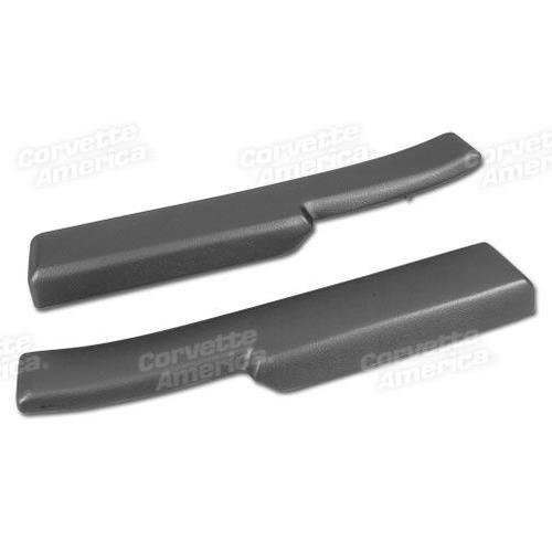 Corvette Door Sill Pads. Gray: 1984-1987