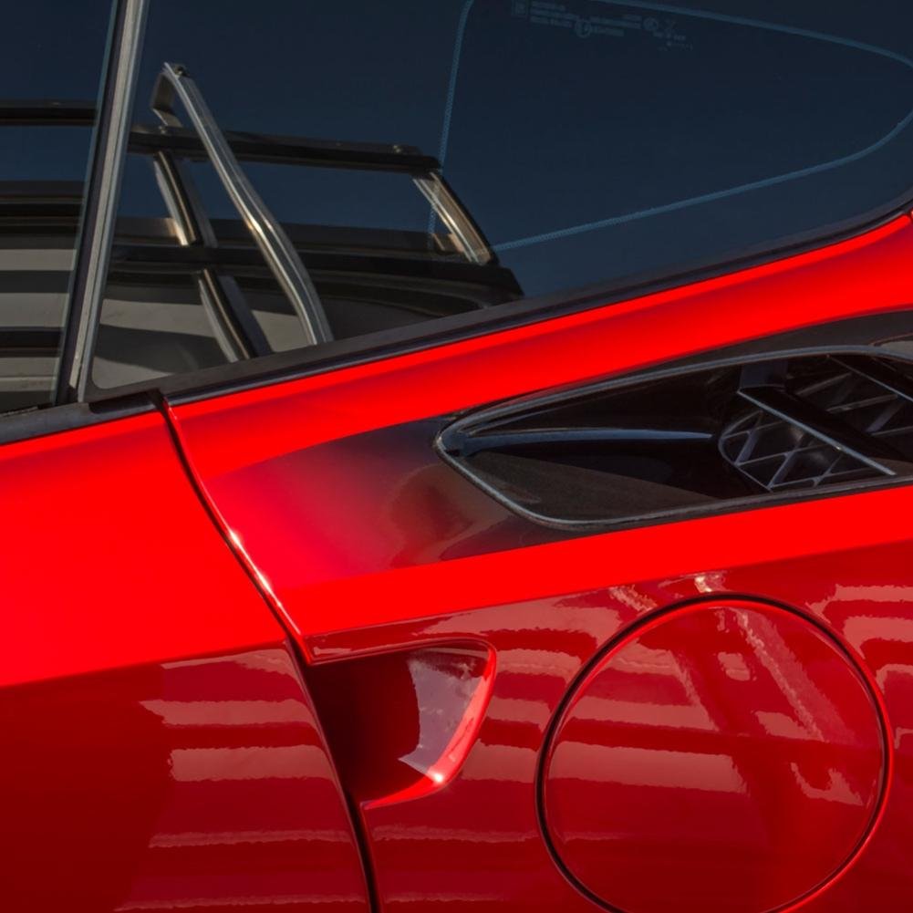 Corvette Rear Quarter Vent Sport Fade Graphic 2pc. : C7 Stingray, Z51