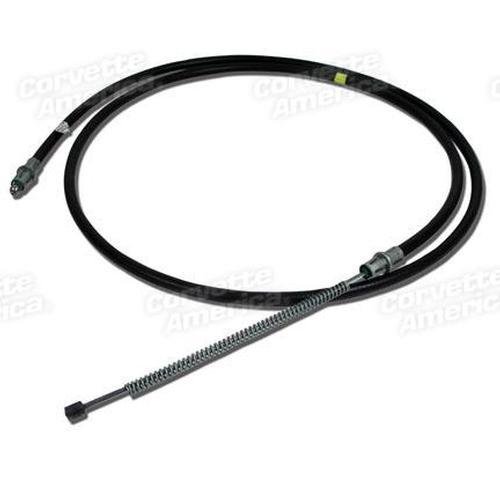 Corvette Park Brake Cable. Rear RH: 1963