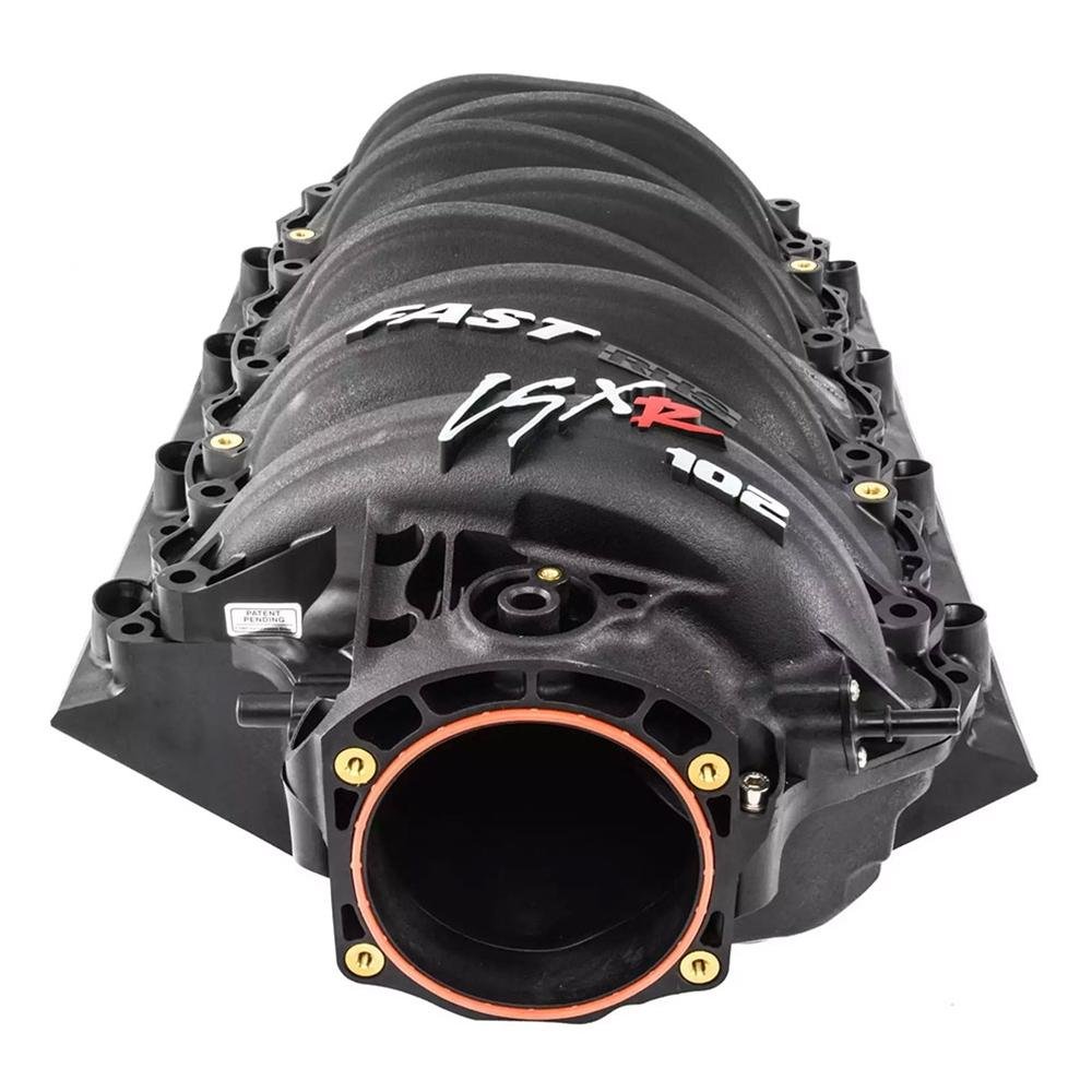Corvette Intake Manifold - FAST LSXR™ 102mm - Black : 1997-2004 C5 & Z06