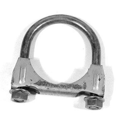 Corvette Exhaust Pipe Clamp. Stainless Steel 2 Inch: 1956-1982