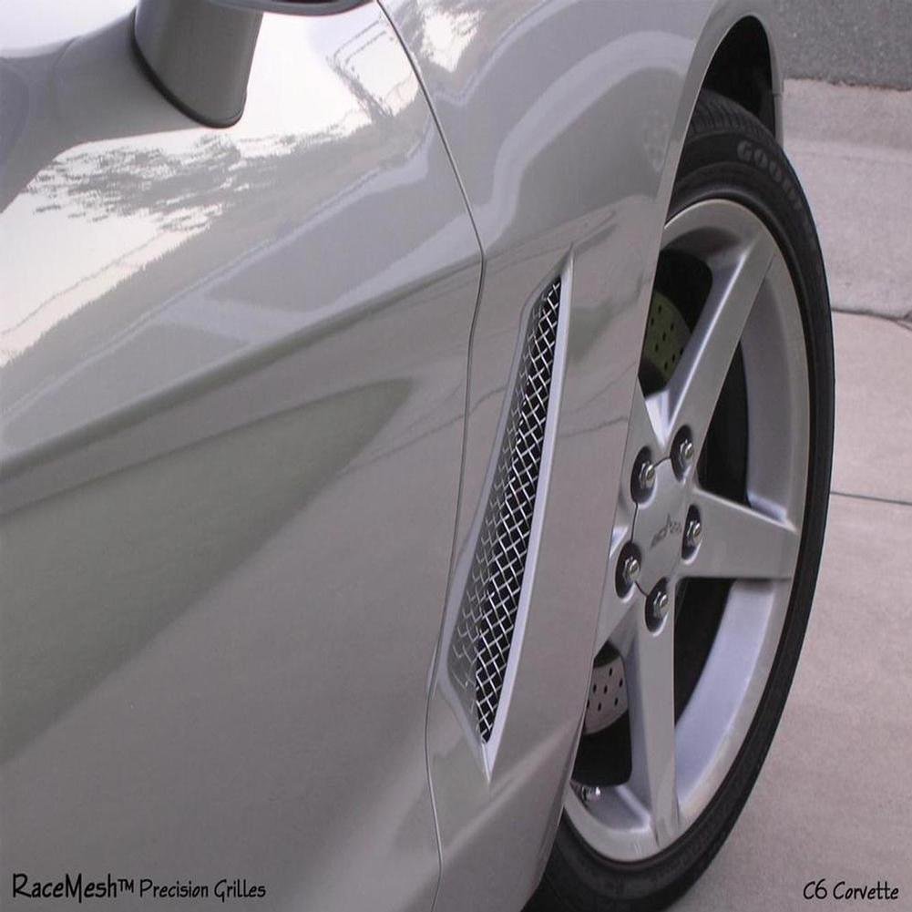 Corvette RaceMesh Fender Ducts Grilles : 2005-2013 C6 only