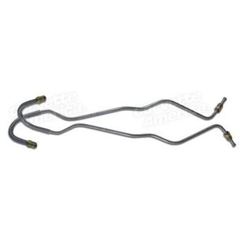 Corvette Brake Lines. Rear Calipers: 1965-1982