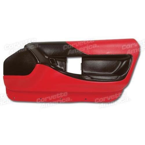 Corvette Door Panel. Red RH: 1994-1996