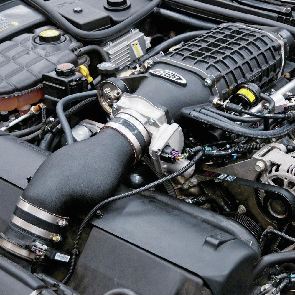 Corvette Supercharger Kit - Magnuson TVS2300 - Black : 1999-2004 C5 LS1