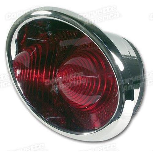 Corvette Taillight Assembly. RH Outer (Trim Parts): 1963-1967