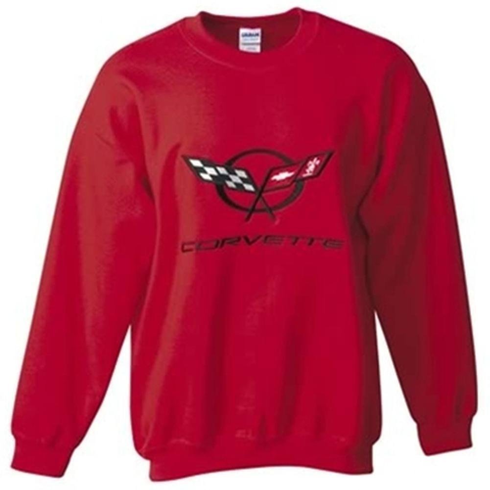 Corvette Sweatshirt - Fleece C5 - Red