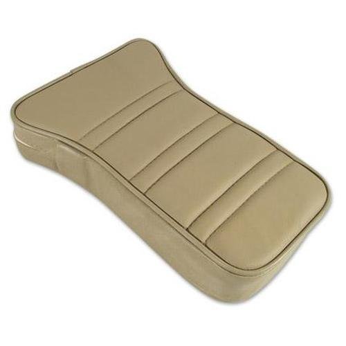 Corvette Center Armrest. Neutral Leather: 1974-1975