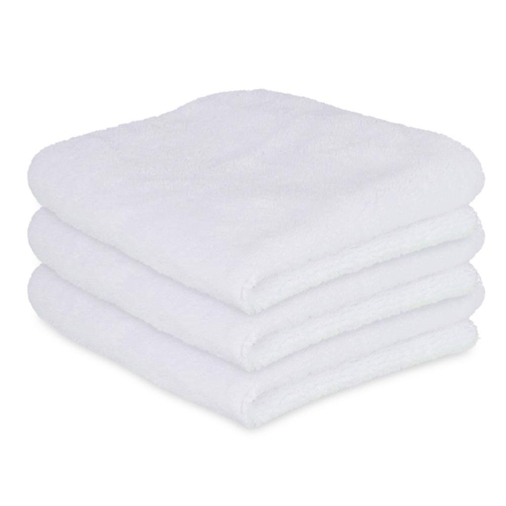 Liquid X Premium Microfiber Detailing Towels - 16" x 16" : White