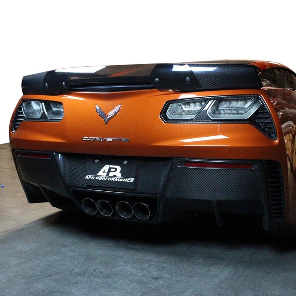 Corvette Taillight Bezels - Carbon Fiber - APR : C7 Stingray, Z51, Z06