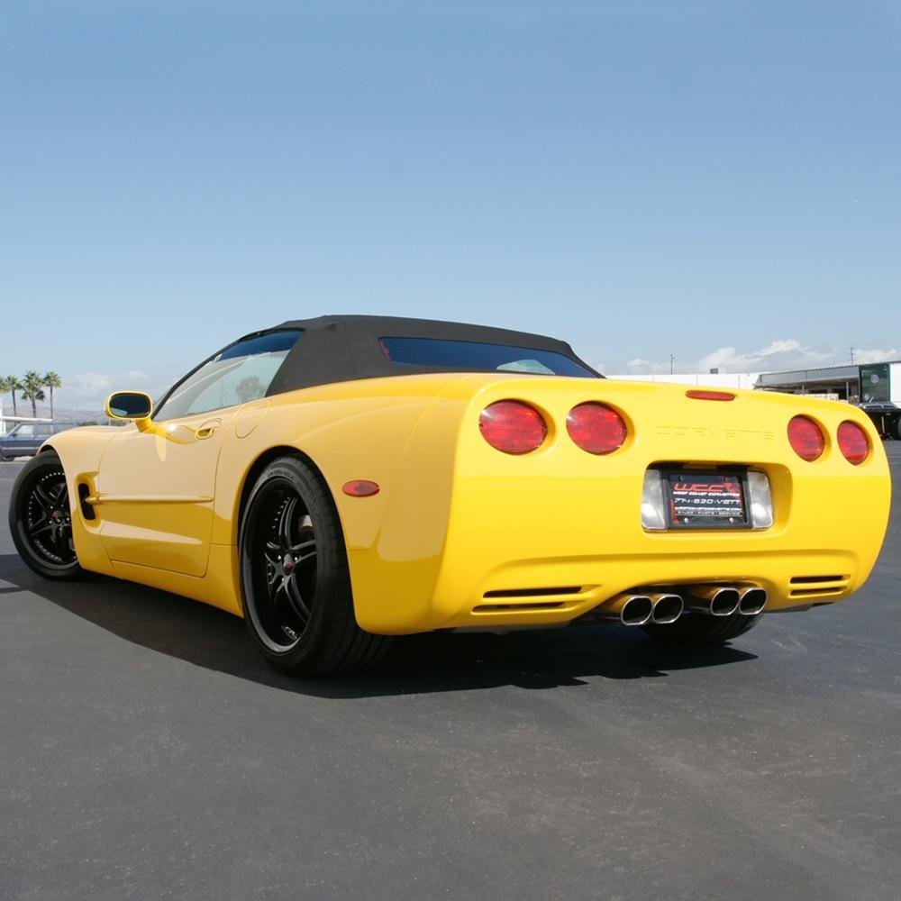 Corvette SR1 Performance Wheels - BULLET Series (Set) : Semi Gloss Black