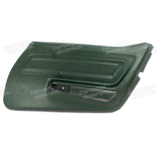 Corvette Door Panel. Green Standard RH: 1971