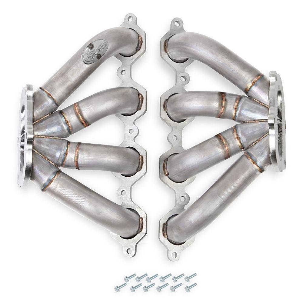 Corvette Hooker Blackheart Shorty Headers - Stainless Steel : C7, Stingray, Z51, Z06, Grand Sport