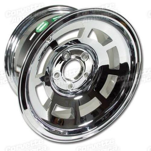 Corvette Aluminum Wheel. Chrome: 1976-1982