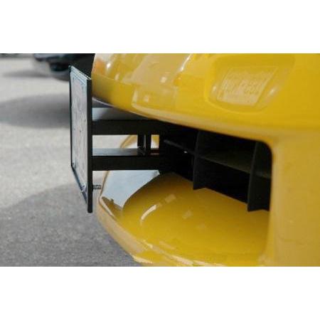 Corvette License Plate Holder - Fast On/Off : 2005-2013 C6 Coupe & Convertible
