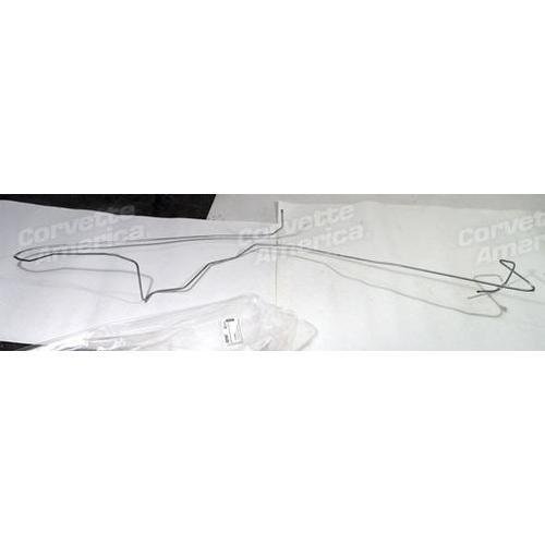 Corvette Vapor Cannister Return Line. Steel LH: 1978-1982