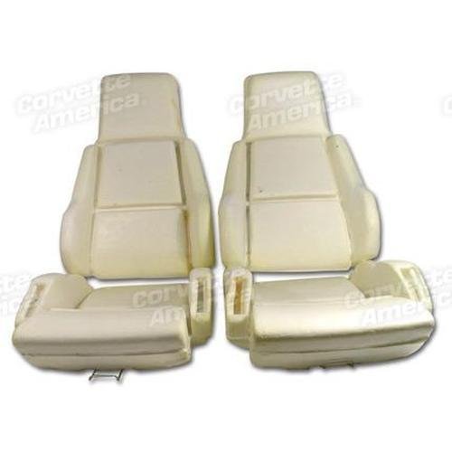 Corvette Seat Foam. Sport 4 Piece Set: 1984-1988