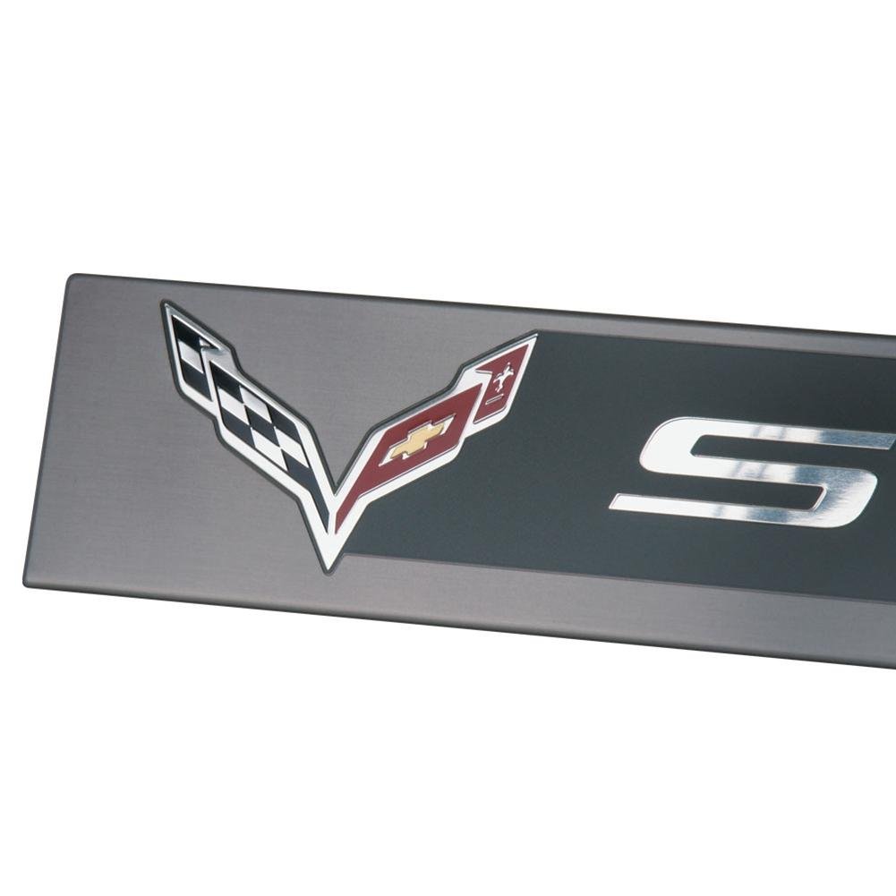Corvette "STINGRAY" Door Sill Plates, Stingray Logo