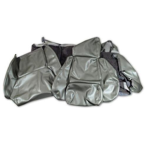 Corvette Leather Like Seat Covers. Gray Standard: 1984-1987