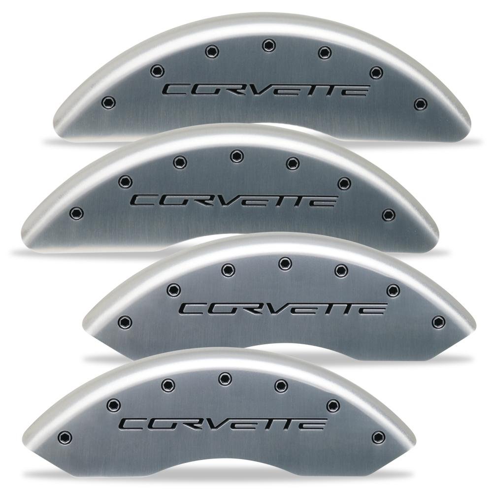 Corvette Brake Caliper Cover Set : 2006-2013 C6 Z06 & Grand Sport Only