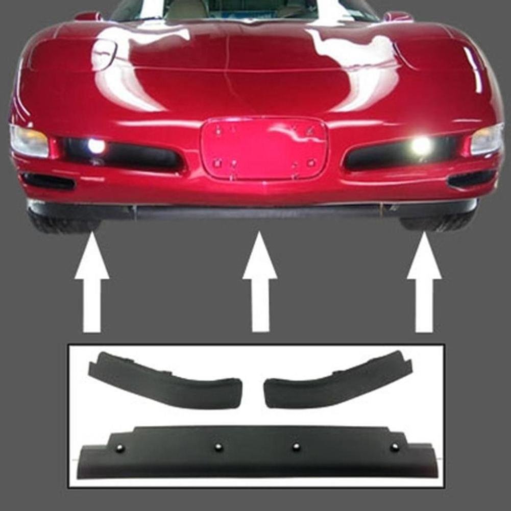Corvette Front Spoiler Replacement 3 Pc. (Set) : 1997-2004 C5 & Z06